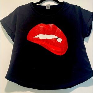 Zumba Glitter Lip crop size Medium